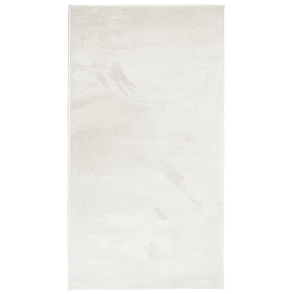 gulvtæppe OVIEDO 80x150 cm kort luv beige