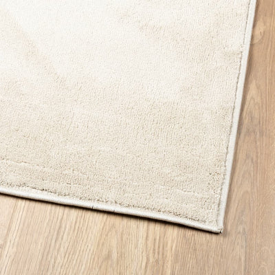 gulvtæppe OVIEDO 80x150 cm kort luv beige