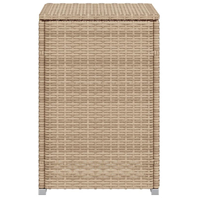 gasflaskeskjuler 40x40x60 cm polyrattan beige