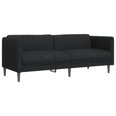 3-personers sofa stof sort