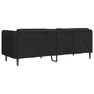 3-personers sofa stof sort