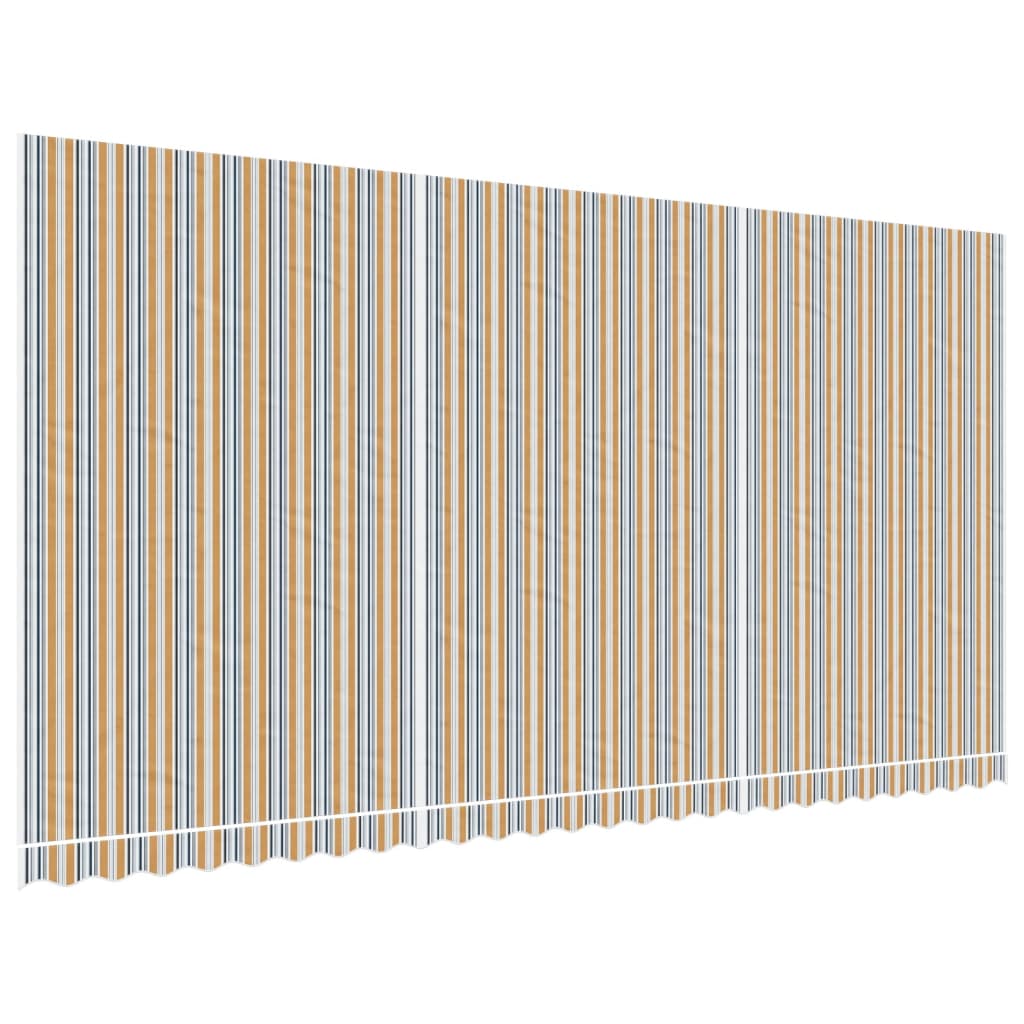 markisedug 6x3 m stribet flerfarvet