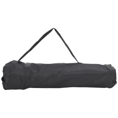 campingstole med lommer 2 stk. foldbar sort