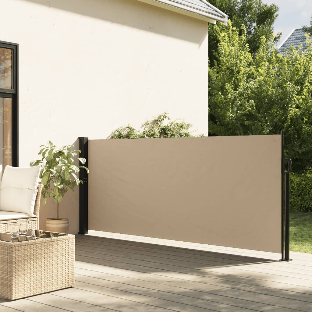 sammenrullelig sidemarkise 140x300 cm beige