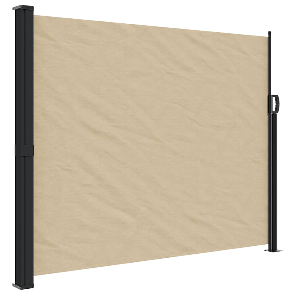 sammenrullelig sidemarkise 170x300 cm beige