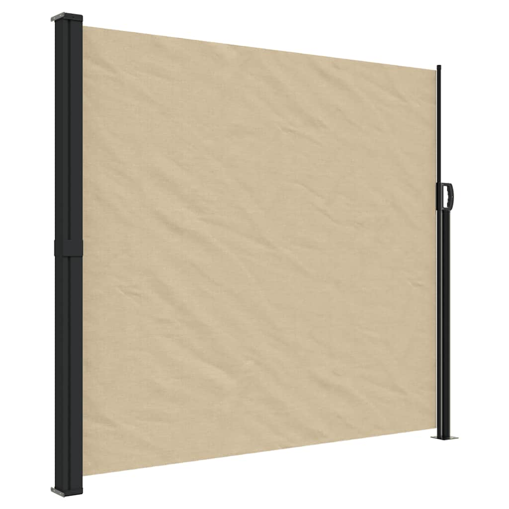 sammenrullelig sidemarkise 180x600 cm beige