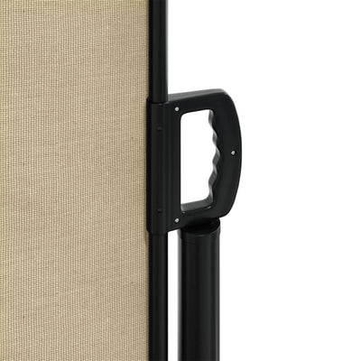 sammenrullelig sidemarkise 140x600 cm beige