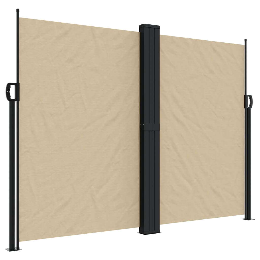 sammenrullelig sidemarkise 180x600 cm beige