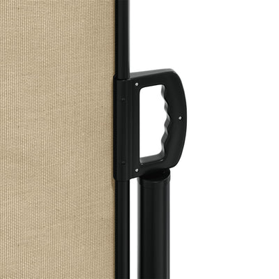 sammenrullelig sidemarkise 180x600 cm beige