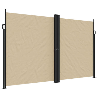 sammenrullelig sidemarkise 200x600 cm beige