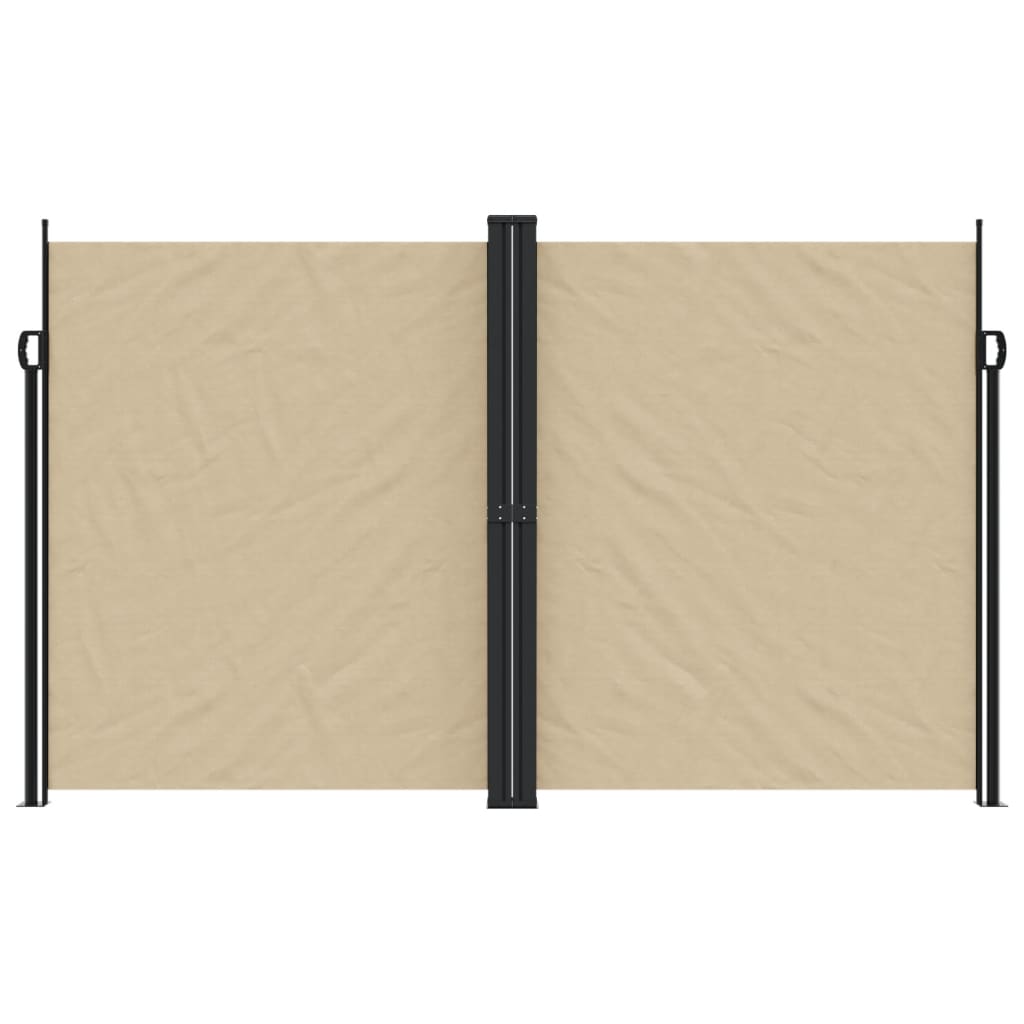 sammenrullelig sidemarkise 200x600 cm beige