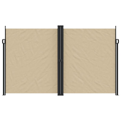 sammenrullelig sidemarkise 200x600 cm beige