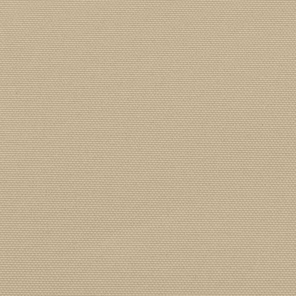 sidemarkise 180x1000 cm sammenrullelig beige