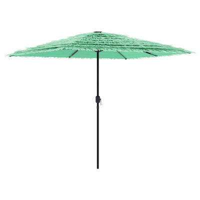 haveparasol med stålstang 248x248x248 cm grøn