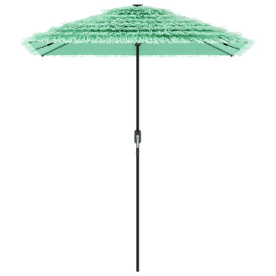 haveparasol med stålstang 300x200x250 cm grøn