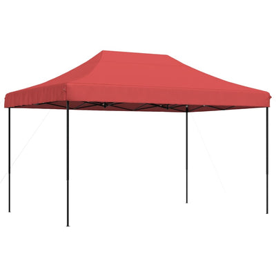 foldbart pop up-festtelt 440x292x315 cm bordeaux