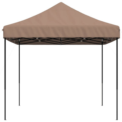 foldbart pop up-festtelt 440x292x315 cm cm brun