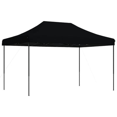 foldbart pop up-festtelt 440x292x315 cm sort