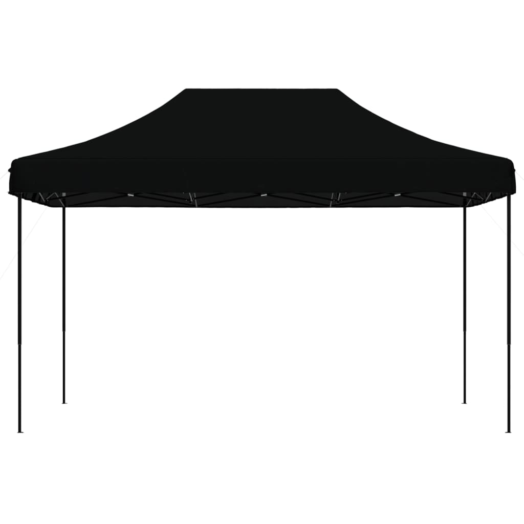 foldbart pop up-festtelt 440x292x315 cm sort