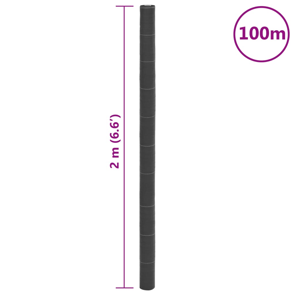 ukrudtsdug 2x100 m PP sort