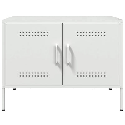 tv-borde 2 stk. 68x39x50,5 cm stål hvid