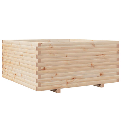 plantekasse 100x100x49,5 cm massivt fyrretræ