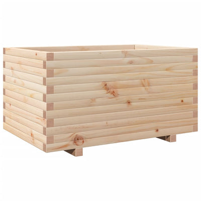 plantekasse 90x60x49,5 cm massivt fyrretræ