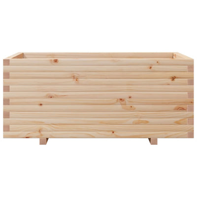 plantekasse 110x60x49,5 cm massivt fyrretræ