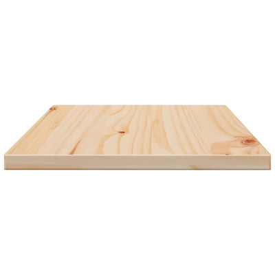 bordplader 2 stk. 60x30x1,7 cm rektangulær massivt fyrretræ