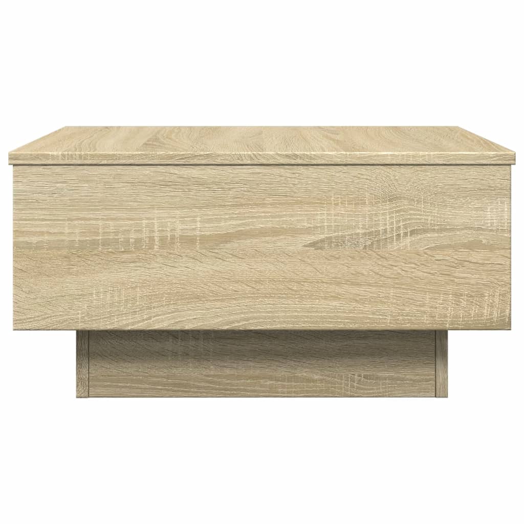 sofabord 60x45x31 cm konstrueret træ sonoma-eg