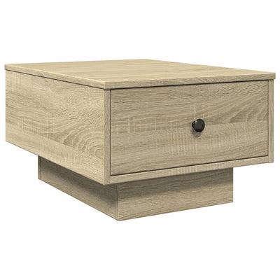 sofabord 60x45x31 cm konstrueret træ sonoma-eg