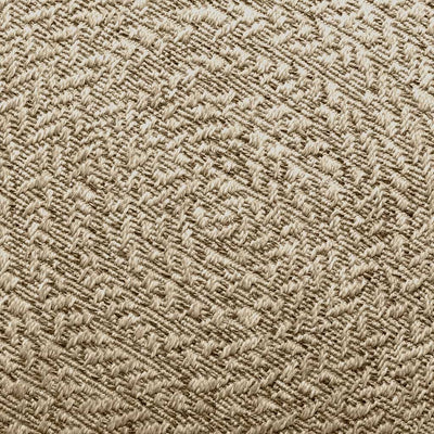 gulvtæppe ZIZUR beige 60x110 cm jute-look indendørs og udendørs