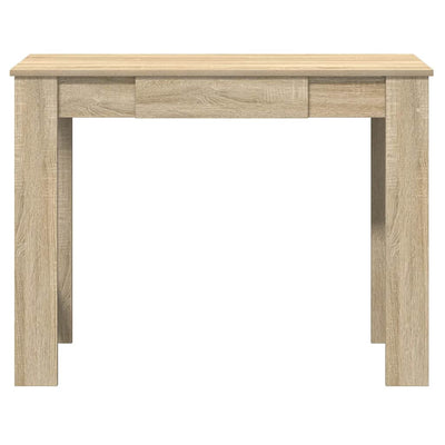 skrivebord 100x45x75 cm konstrueret træ sonoma-eg