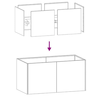 plantekasse antracitgrå 80x40x40 cm koldvalset stål