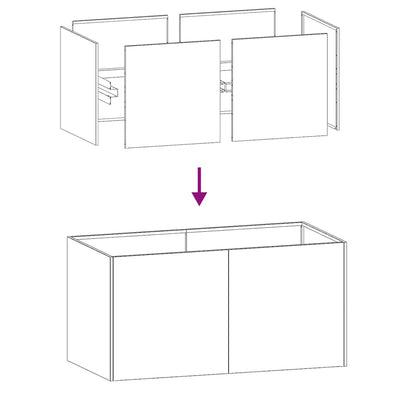 plantekasse 80x40x40 cm galvaniseret stål