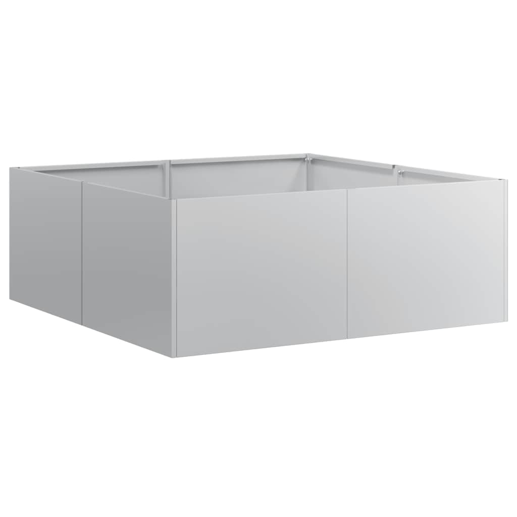 plantekasse 80x80x30 cm galvaniseret stål